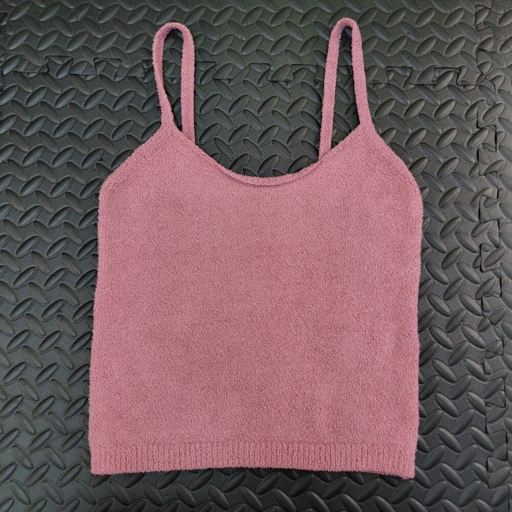 Sincerely Jules 2 Piece Knit Lounge Set Women's S Pink Pants Tank Cozy - Picture 3 of 8
